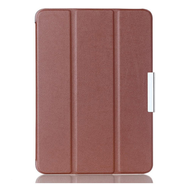(Kaffa) Läderfodral för Samsung Note 10.1 2014 Edition - SM-P600/P601/P605, handledsstöd, TabS7FE Anti-Drop-fodral, horisontell och vertikal rotation