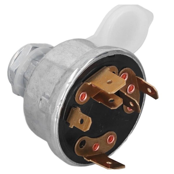 Tændingslås 1874120T94 Udskiftning Starter Tændingsnøglekontakt til Massey Ferguson Traktor