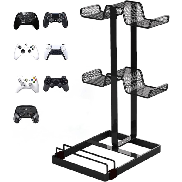 Joystick-arrangør for spillkontrollerholder Henger for spillkontroller Headset Universal kontrollerholderarrangør for tilbehør