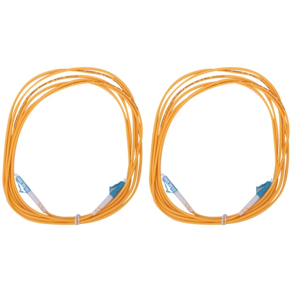 Parti med 2 LC UPC singlemode fiberkabler til LC UPC 3 meter