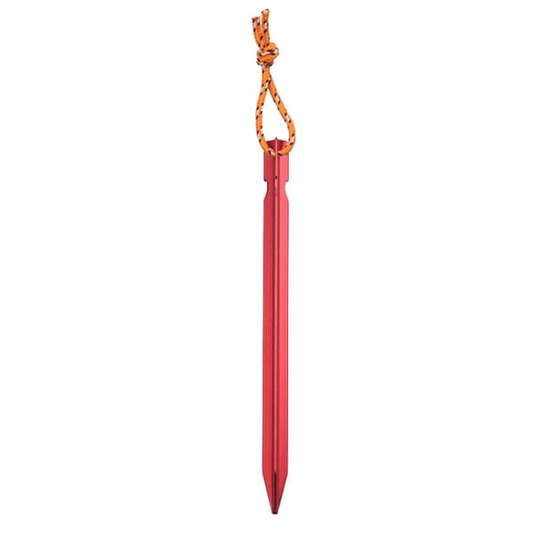 12-pakks teltplugger, 18 cm campingteltplugger med oppbevaringspose.