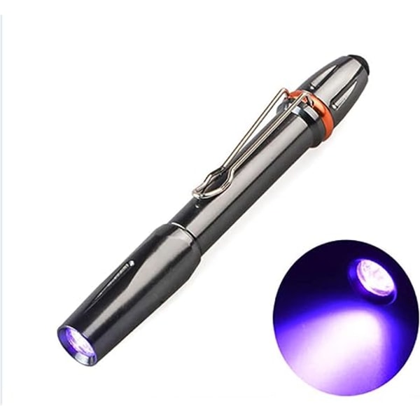 UV lommelykt UV lommelykt penn lysdetektor 395nm UV lommelykt