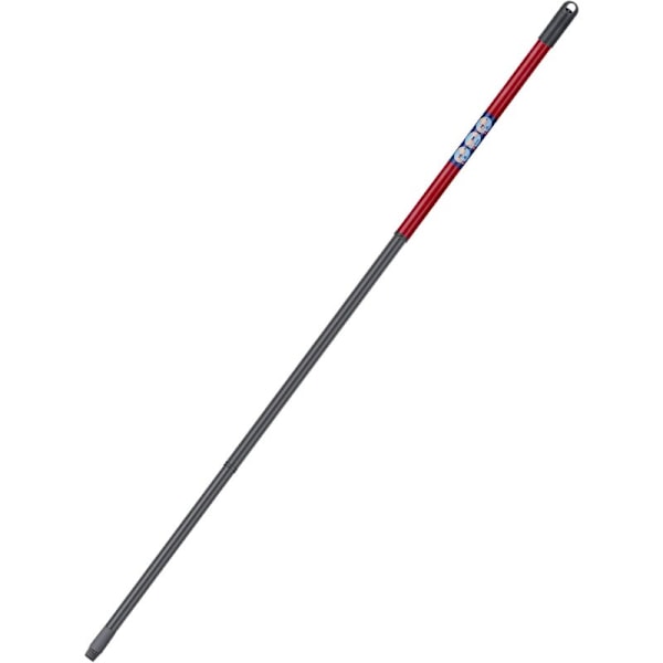 CRTHL 3-delad 6,7-12,9m Ersättningsskaft för Spin Mop Kompatibel med Vileda Triangulär Spin Mop Bas EasyWring Refiller för Golvrengöring