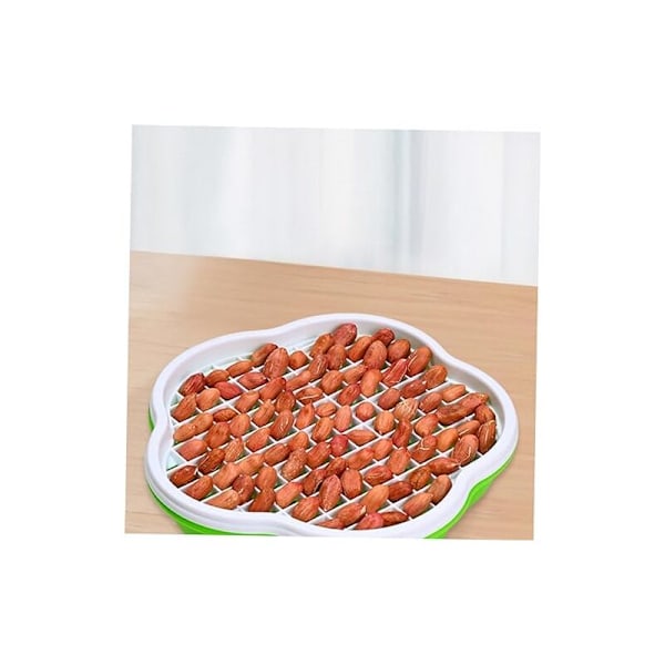20x14cm 2 Sæt Grøntsagsbakke spireplatforme platforme spireplatforme til frøplanter heste- planteskoleplatforme ernæringsmæssig plast porøs c