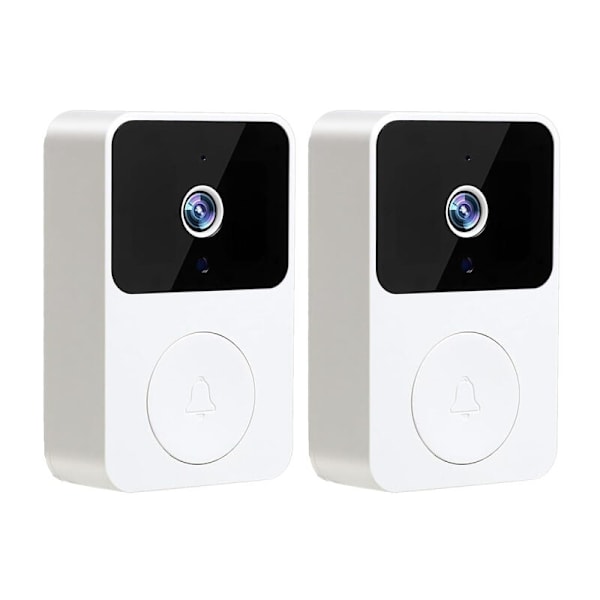 Trådlös dörrklocka video Sonnette Intelligent intercom Wifi Ring Ring Säkerhetskamera