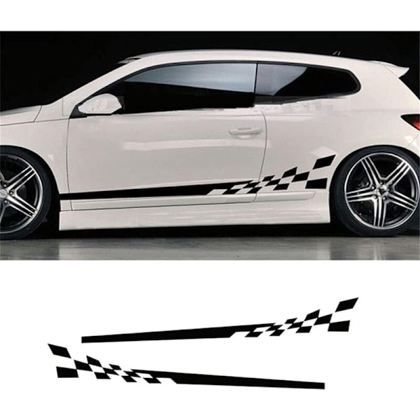 (1800 × 110 × 1) auton tarra sivulle, auton sivuraidat, henkilökohtaiset autografiikat, auton sivuspoileri, urheiluauton konepellin sivutarran autoon