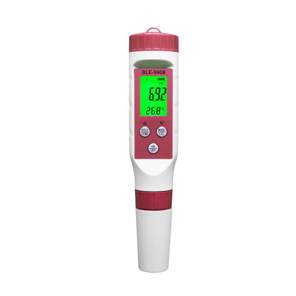Digitalt testinstrument til drikkevandskvalitet - måler temperatur, PPM og analyserer vandkvaliteten i drikkevand, hydroponics, akvarier, pools og spa