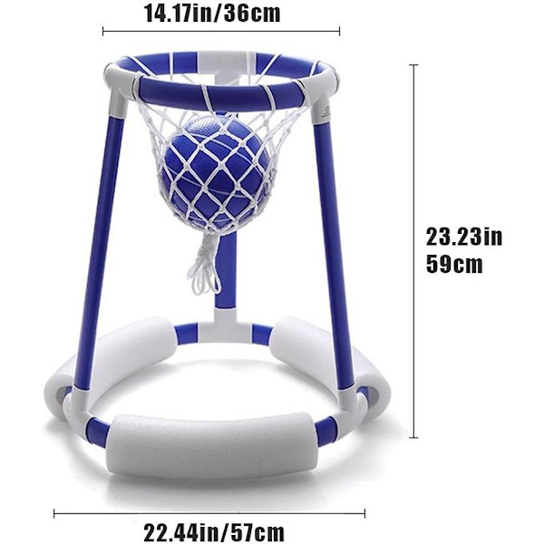 Flytande korgspel, simbassängleksaker pool basketspel flytande vatten basketspel för simbassäng basket poolspel