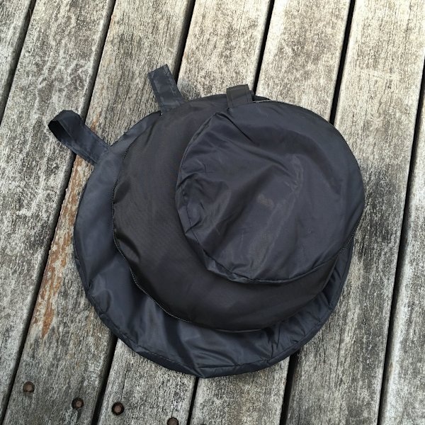 Neewer 80cm 5-in-1 läpikuultava kannettava pyöreä kokoontaitettava heijastin, hopea, kulta, valkoinen ja musta valokuvaukseen