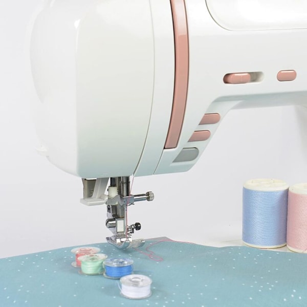 60 stk. Spoler til symaskin Plastspoler Symaskinspoler for Brother Singer Kenmore Janome de fleste symaskiner