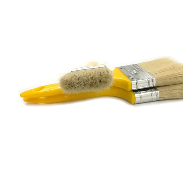 6-delad platt penselset, penselset med plasthandtag, pensel