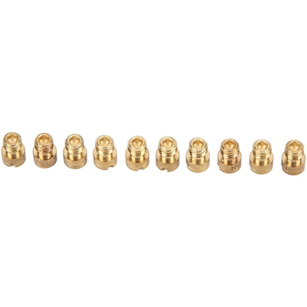10 stycken/Metallförgasare förgasargrepp set 40-58 för GY6 50cc 139QMB skoter