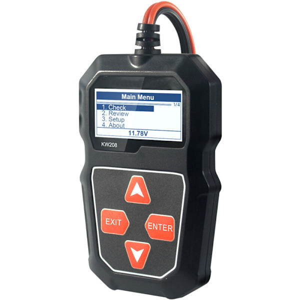 Bilbatteri Batteri Resistans Detektor