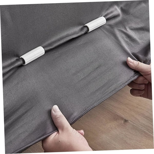 24 PCS Laken Fixerers Sengetøy Dynetrekk Feste Sofa Pute Laken Feste Klips Anti-Skli Klips Dynetrekk Feste Klips Feste Spenne