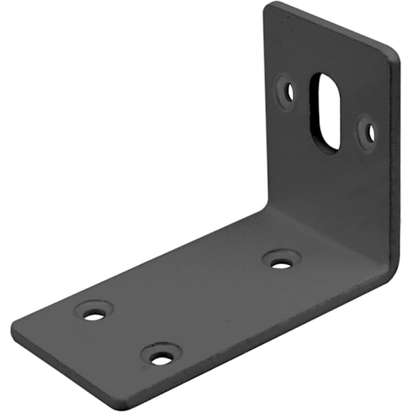5 stycken vinkeljärn med slitsade hål, 81x59x45mm, fixeringsvinkel, 3mm tjocklek, vattentäta metallfästen
