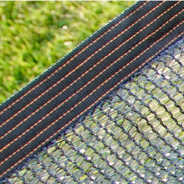 HDPE-varjostuskangas, hengittävä, 50-60 % UV-säteilyltä suojaava, puutarhaan, terassille, aurinkosuojakangas, kasvihuoneeseen, navettaan tai koirankopin katon peittoon
