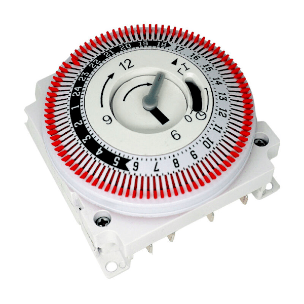 ClockMechanical Timer 250V Timer Påminnelse 15 Minutter 24 Timer Kjøkken Nedtelling Energibesparende Kontroller Industriell Timer Bryter