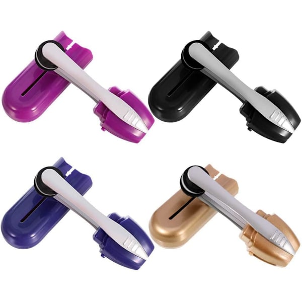 4-pack glasögonrengörare (13,4*5,1*2,7 cm) i kolfiber för alla glasögonrengörare Mikrokolfibrer i kolfiberteknik Upp till 20