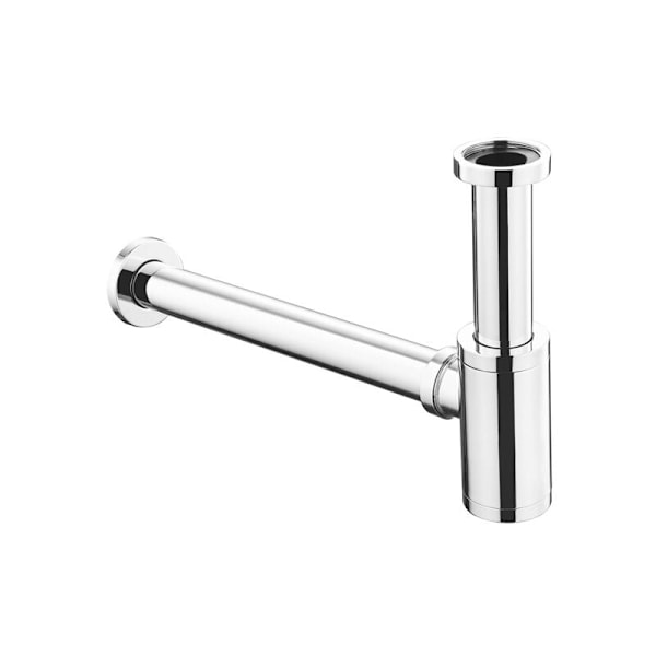 Messingsluk for vask, Universell Slukdesign 1 1/4 x 32mm, Anti-lukt, Krom