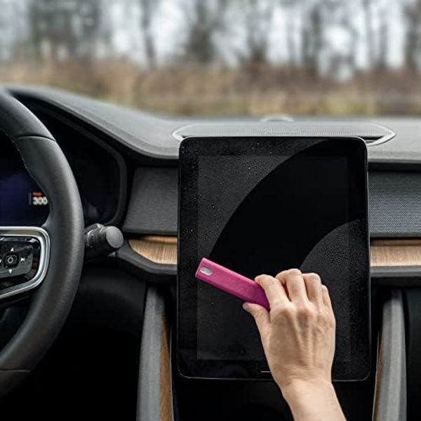 4-pak 2-i-1 skærmrens - Inkluderer 1 enhed på 10 ml (blandet hår) - Perfekt til smartphones, briller, tablets, touchscreens