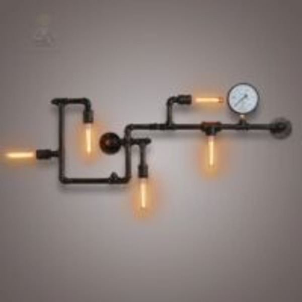 \"Kobber\" vegglampe