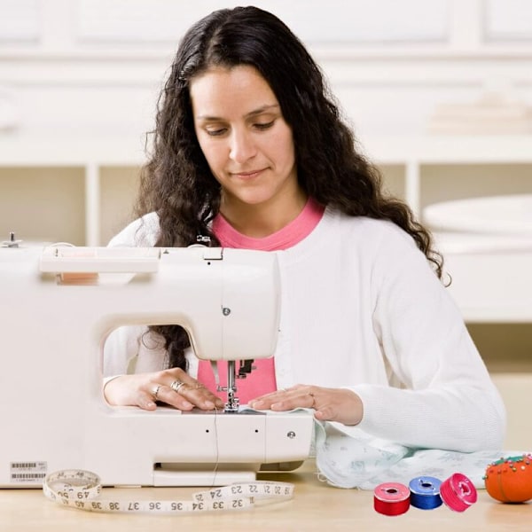 60 kpl Puolakoneen ompelupuolat ompelukoneeseen muoviset puolat ompelukone Brother Singer Kenmore Janome useimpiin ompelukoneisiin