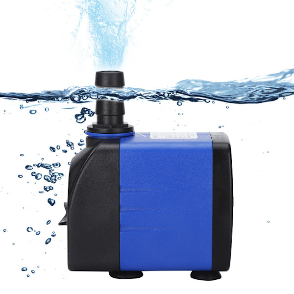 25W 1500L/h AC220-240V multifunktionell nedsänkbar vattenpump för akvarier, dammar, trädgårdsfontäner, hydroponiska system