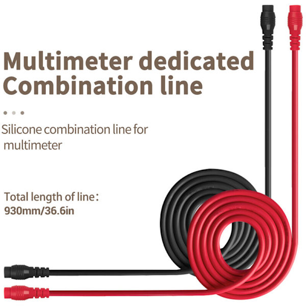Multifunktions multimeter penna utbytbar nål penna elektronisk reparationsverktyg kit kombination testlinje tabellpinne linje
