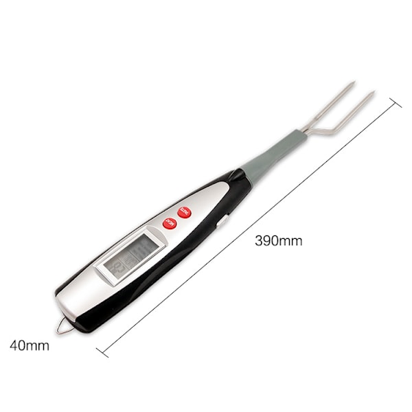 Kötttermometergaffel Grillgaffel Med Termometer Digital Grillgaffel Termometer Digital Matlagning
