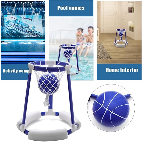Flytande korgspel, simbassängleksaker pool basketspel flytande vatten basketspel för simbassäng basket poolspel