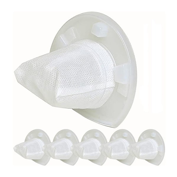 VF110 6-pack Ersättningsvakuumfilter Kompatibla med Black and Decker Handdammsugare CHV1410L CHV9610 CHV1210 CHV1510 CHV1410L32 HHVI315JO32 HHVI315J