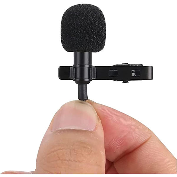 10 clips Aftagelig mikrofonklemme Mini mikrofonklemme Reservemikrofonklemme Fast klemme til mikrofonstativ Passer til 3,5 mm ledninger