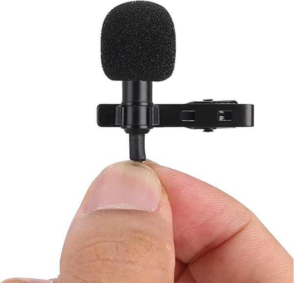 10 klips Avtakbar mikrofonklips Mini mikrofonklips Reservemikrofonklips Fast klips for mikrofonstativ Passer til 3,5 mm ledninger