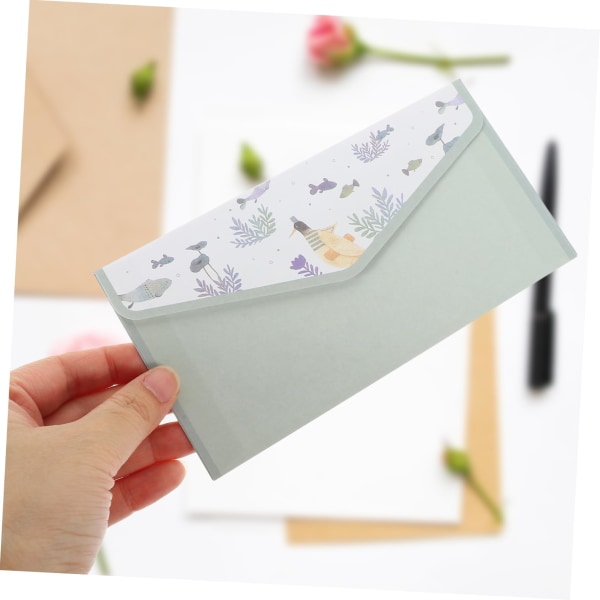 Elegantti romanttinen kirjoitustarvikesarja värikäs kirjekuori kirjekuorisarja kirjepaperi kirjepaperi kirjekuori japanilainen ja korealainen kirjekuori kutsu