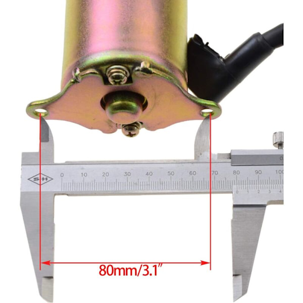 Elektrisk startmotor ersättning för Gy6 125cc 150cc Taotao Baja Go Kart ATV Quad Scooter 4 hjul 152QMI 157QMJ