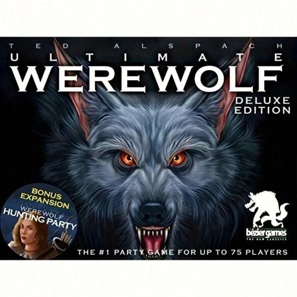 Partytillbehör, Ultimate Werewolf brädspel, rollspel Snabbt partyspel, Multiplayer kortspel (varulvhuvud)