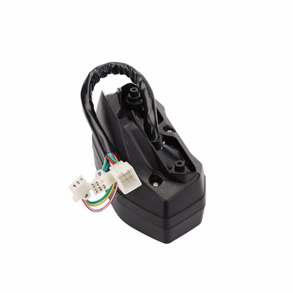 Motorsykkel Speedometer, Universal 13000 RPM Motorsykkel Gauge Tacometer 7 Farger Justerbar Bakgrunnsbelysning med Speed ​​Sensor