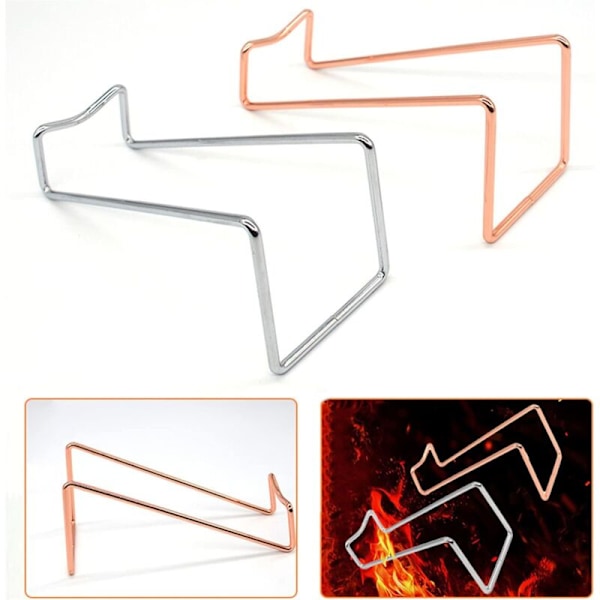 2 st Vinställ Comptoir, Lastpall Organizer för Vinflaskor Metall Flaskställ Bordsstöd för bar, Vinkällare, Vardagsrum, Kök,