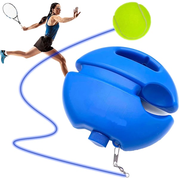 Tennis træner Leg med elasticitet Voksen tennis til børn Udendørs træningsudstyr med en base Velegnet til at spille alene Monit