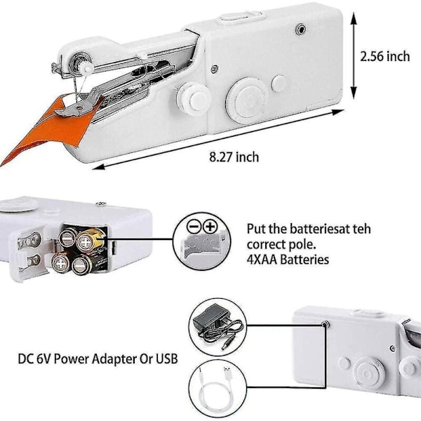Bärbar symaskin mini-symaskin, Bärbara symaskiner elektriska symaskiner