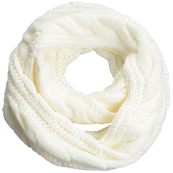 Dametørklæde vinter varm hals varmt strikket ring tørklæde