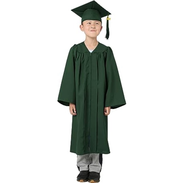 Graduation Førskolebarn Toga Hat Børn 2023 Graduate with P