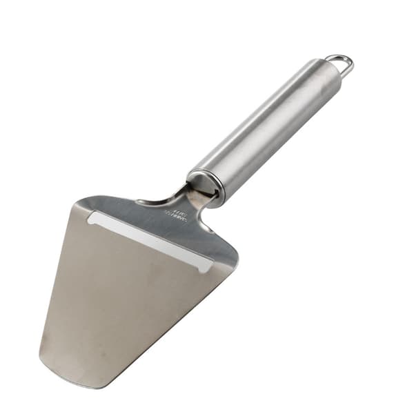 Professionell ostskärare, rostfritt stål, vasst blad, 24 cm, silver