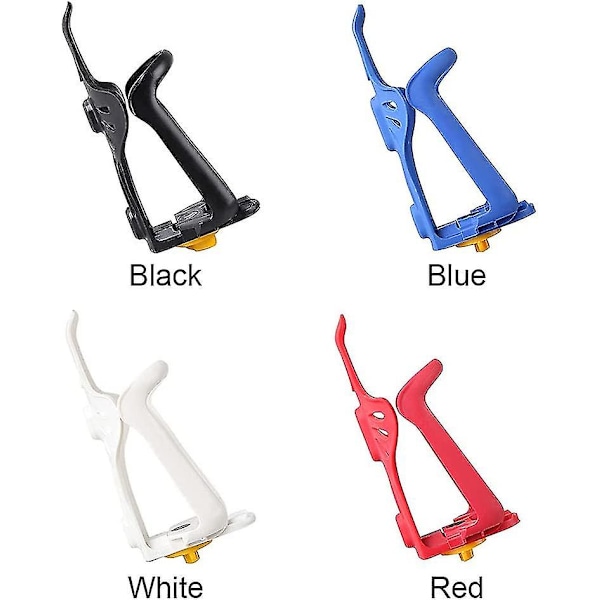 Justerbar sykkel sykkel sykkel drikkevannsflaskeholder sykkel koppholder (hvit) (1 stk)
