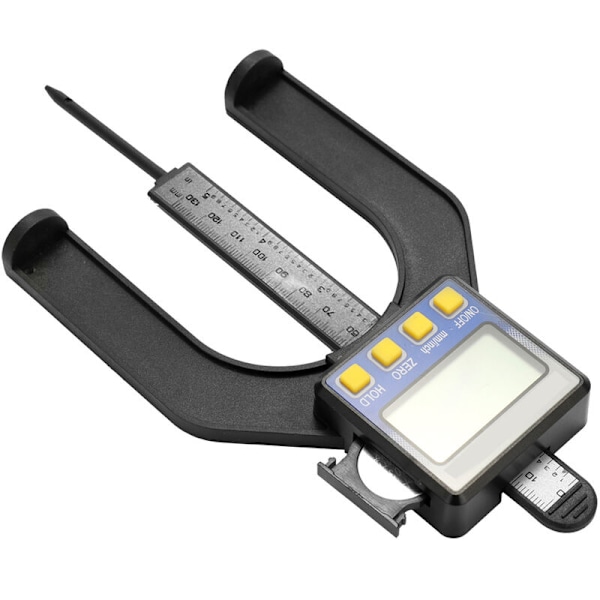 Høy presisjon LCD digitalt display vernier caliper høyde og dybdemåler med måleindikator bunnområde 0-85 mm med magneter