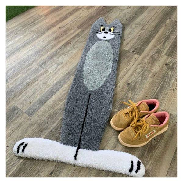 Tom Cat Matta Profilerad Matta Tjock Imitation Cashmere 6090cm
