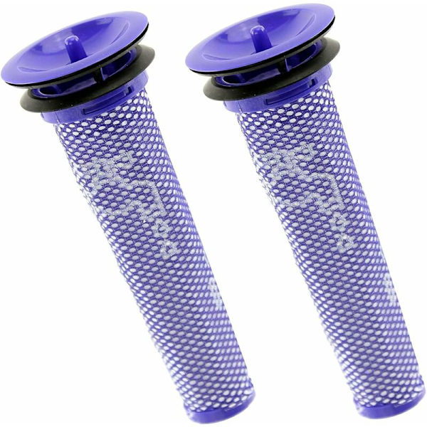 Vaskbart erstatningsfilter til DC58 DC59 DC61 DC62 V6 V7 V8 Pet støvsuger - 2 stk.