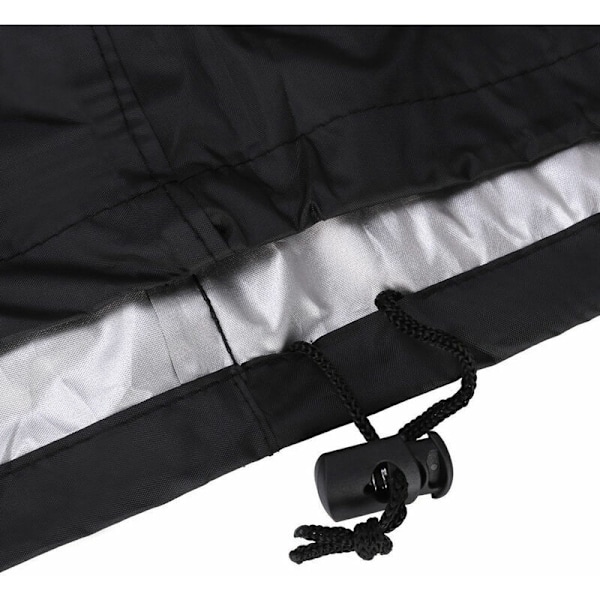 Grillöverdrag, grillöverdrag i oxfordtyg med polyester silverbeläggning 210d—— cylindrisk 4xs- (0.14kg) -φ71x56cm
