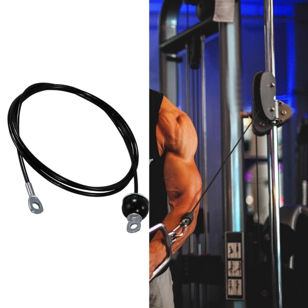 Fitness DIY Trissa Wire Rep Biceps Rygg-Axlar Händer Styrketräning Gym Sportutrustning Tillbehör