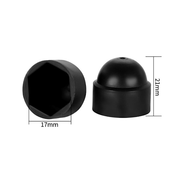 M10 m10 for 17 svart 100 stk nøkkel.